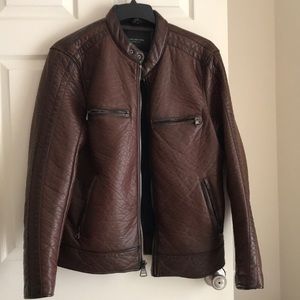 Leather jacket